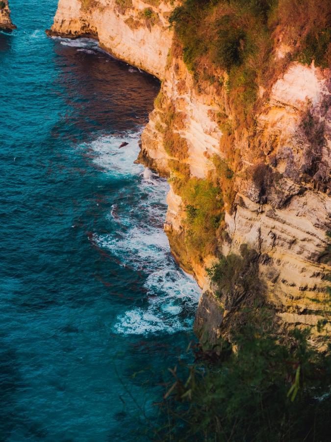 Tropical Glamping Nusa Penida - Private Romantic Seaside Bungalow Diamond Beach Polilit Kültér fotó