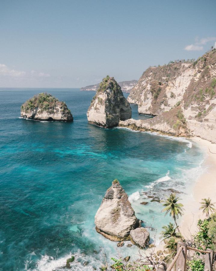 Tropical Glamping Nusa Penida - Private Romantic Seaside Bungalow Diamond Beach Polilit Kültér fotó